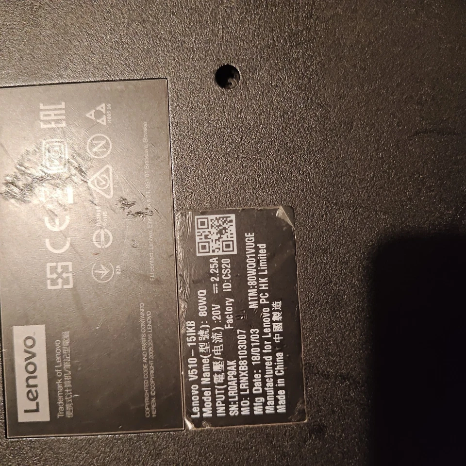 Lenovo V510-15IKB - 80WQ Notebook - Bild 3 von 4