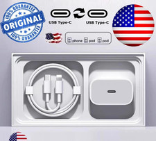 Original USB-C Fast Charger For iPhone 17 16 15 14 13 12 11 Pro Max Type C Cable