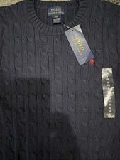 Polo Ralph Lauren Boys Cable Knit Sweater Size Small 8