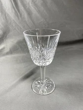 Waterford Cut Crystal Lismore Claret Wine Glass - 5 7/8" Goblet Stem Footed 6 Oz