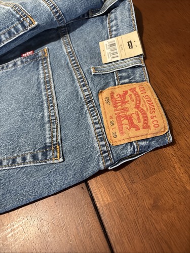 Pantalones de mezclilla Levis 559 para hombre calce relajado pierna recta 38 x 29 nuevos - Imagen 4 de 7