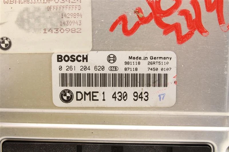 ORDENADOR ECU ECM BMW 740I 1999 99 2000 00 2001 01 1430943 1351240 Foto 2 de 4