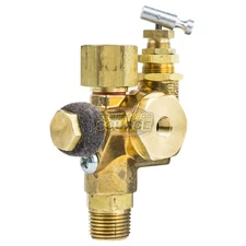 110-135 PSI Air Compressor Pilot Check Valve Unloader 1/2" FNPT Inlet Conrader