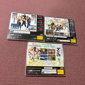 SS Virtua Fighter 3-piece set 2 Kids Akira SEGA Sega Saturn fighting game with