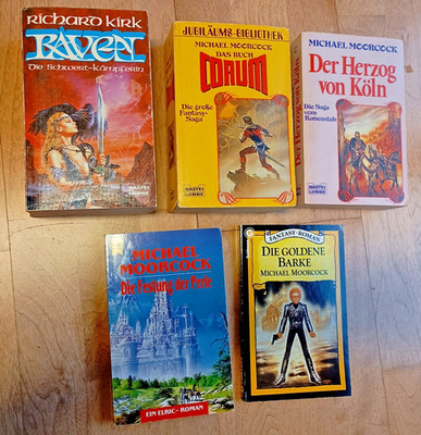 17 Fantasy Paket Herzog von Köln Das Buch Corum Raven Schwert-Kämpferin komplett