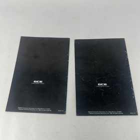 Vectrex Arcade System Passport Lot Of 2