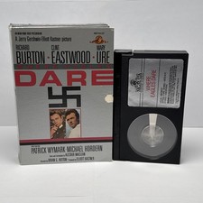 Where Eagles Dare BETA Betamax 1968 NOT VHS Clint Eastwood Big Box