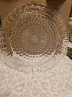 Vintage Cake Plate Federal Glass Cake Stand 11"  Wedding Cake Display...