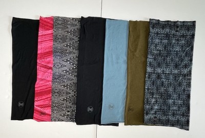 BUFF Neck Gaiter Bundle Lot of 7 Adult OS Multi-Functional Neck Gaiters