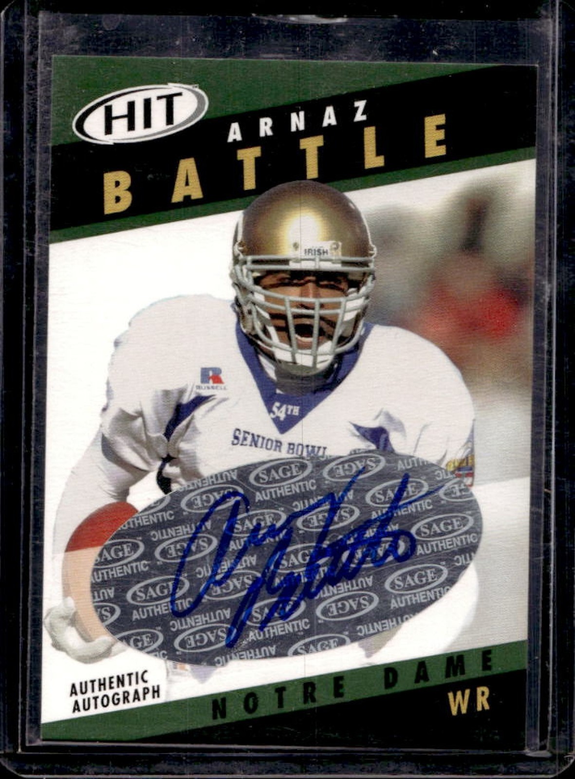 Arnaz Battle SA-GE Hit Autographs #A3 Silver