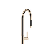 Dornbracht TARA ULTRA Single-lever mixer Pull-down w. spray function Champagne 3