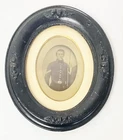 Civil War Identified Union Corporal Tintype W.H.H. Tyler 3rd NH Infantry Musket