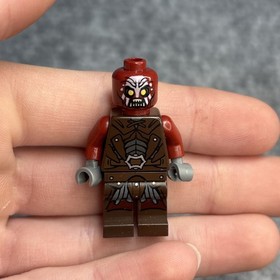 LEGO The Hobbit Lord Of The Rings Uruk-Hai Minifigure No Hair LOR006 9471 Rare