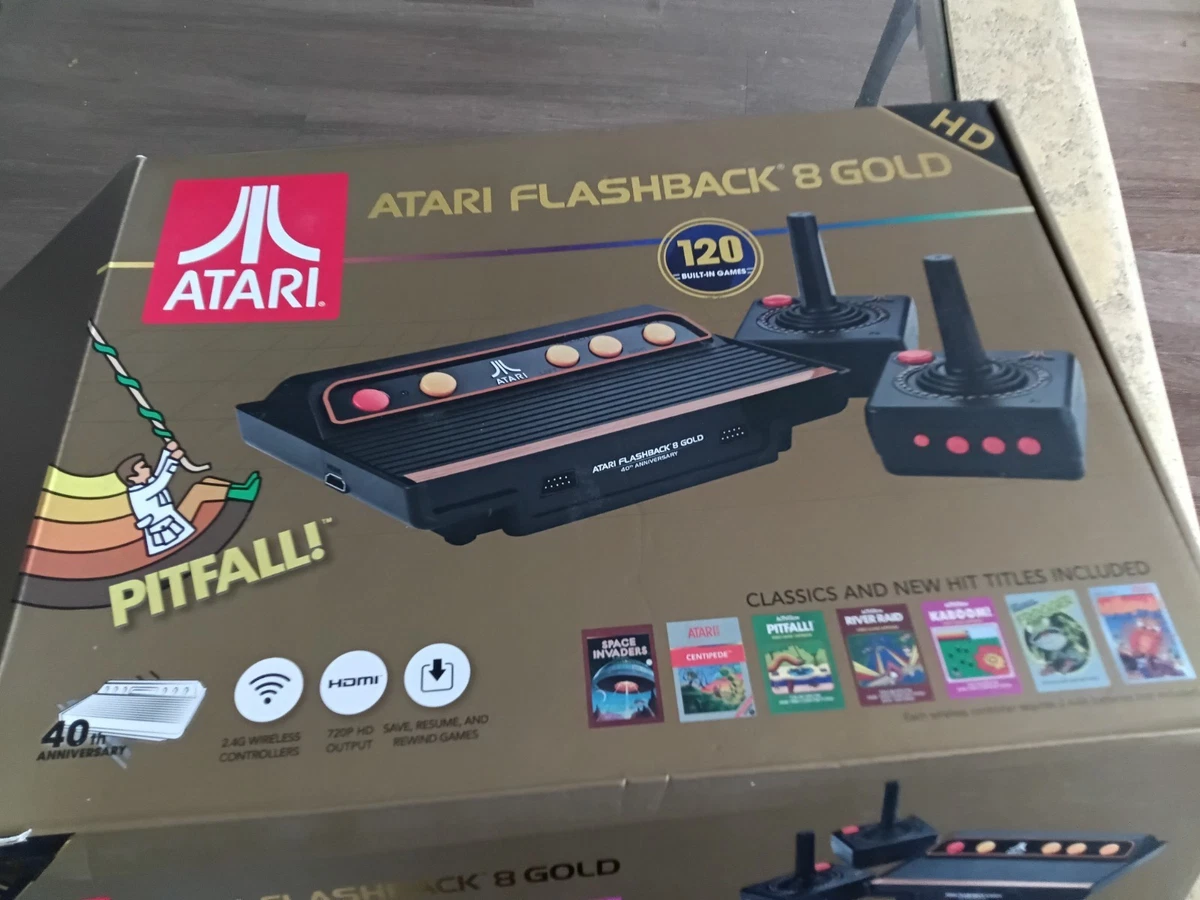 Atari Flashback 8 40th Anniversary Gold Deluxe HD Console | eBay