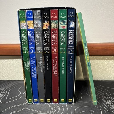 The Chronicles of Narnia by CS Lewis (2007, Paperback) 7 Book BOXED SET