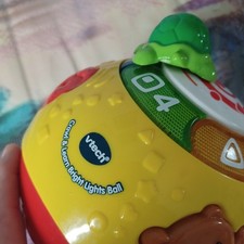 VTECH CRAWL & LEARN BRIGHT LIGHTS BALL- MUSICAL INTERACTIVE EDUCATIONAL TOY