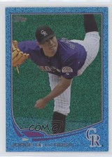2013 Topps Wrapper Redemption Blue Slate Jorge De La Rosa #657 4cz