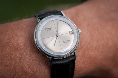 *Serviced* vintage Oriosa 17 Jewels early 1970s Swiss mechanical watch