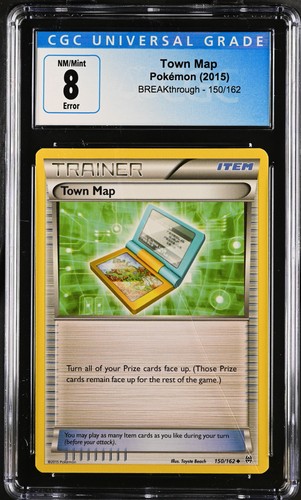 Town Map graded CGC 8 for sale on eBay