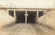 1917 RPPC Pocatello Idaho North Side Subway Japanese American Postcard Rare