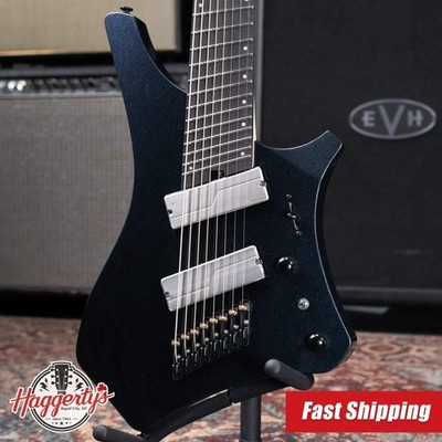 Ibanez Alpha A528 Multi-Scale 8-String Electric Guitar - Iron Pewter