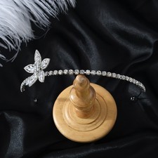 Silver Tiara and Crown for Women Swarovski Zirconia Crystal Crown, tiara ,