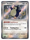 Pokémon TCG: Paldean Fates Snorlax #202 PAF Shiny Rare EN