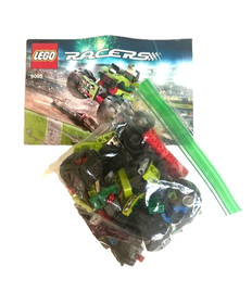 SET of 2 LEGO Racers: Nitro Predator (9095) and Bone Cruncher (9093) COMPLETE