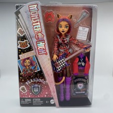 Monster High Fearbook Toralei Fashion Doll Varsity Jacket Yearbook