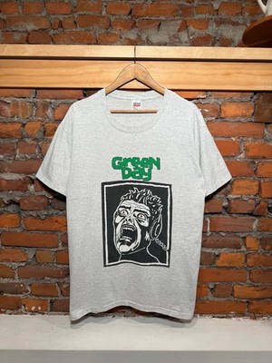 Vintage 1994 Green Day Basket Case Band T-Shirt Size Large/XL