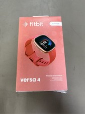 Fitbit Versa 4 Smartwatch - Copper Rose Aluminum with Pink Sand Band 3