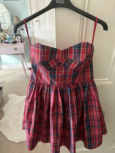 Vintage Tartan Ball dress - Picture 3 of 6