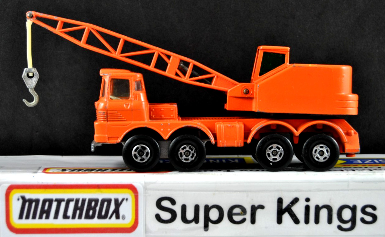 Matchbox Roadblasters Turboforce – Grue Varmit Mobile – Superking – Avec Boîte Et Notice