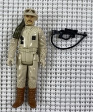 Vintage Star Wars Rebel Commander Action Figure & Weapon Kenner 1980 HK