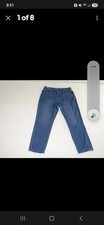 American Eagle Women's Mom Jean Jeans Size 18 Blue 29" Inseam High Rise