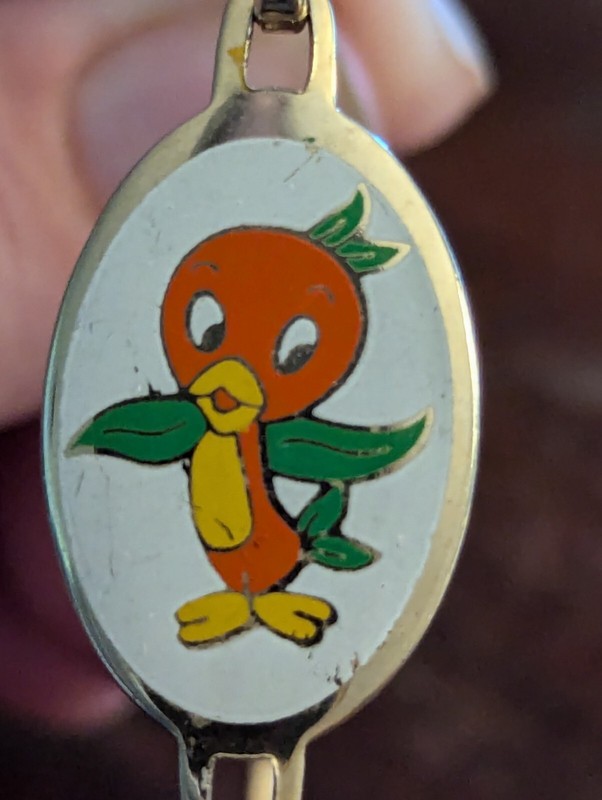 Orange Bird Disney Vintage Bracelet 