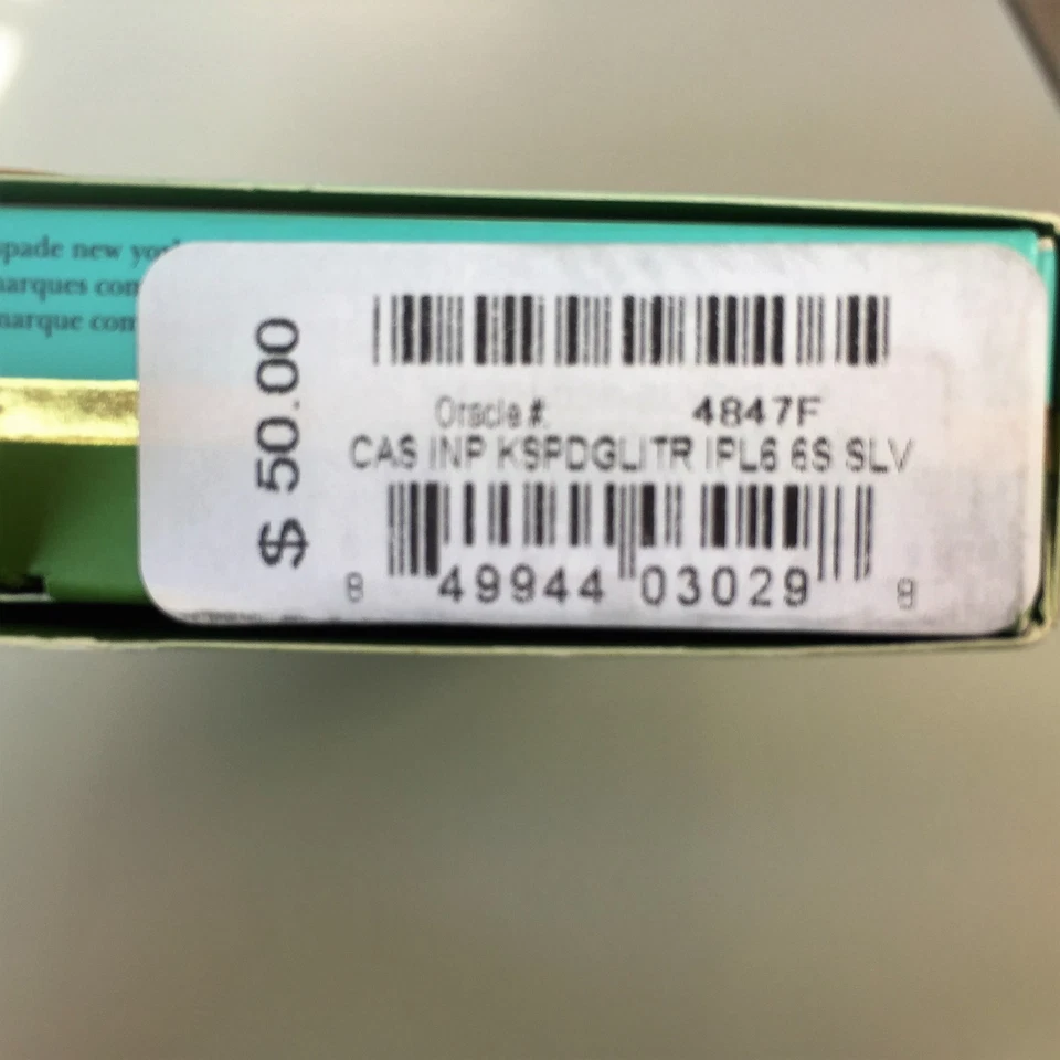 Kate Spade New York Case iPhone 6 Plus 6S Plus 7 Plus 8 Plus Clear Glitter Case - Image 4 of 4