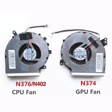 Laptop Cooling Fan For MSI GE62MVR GE72MVR 7RG MS-16JC MS-179C N376 N402 N374