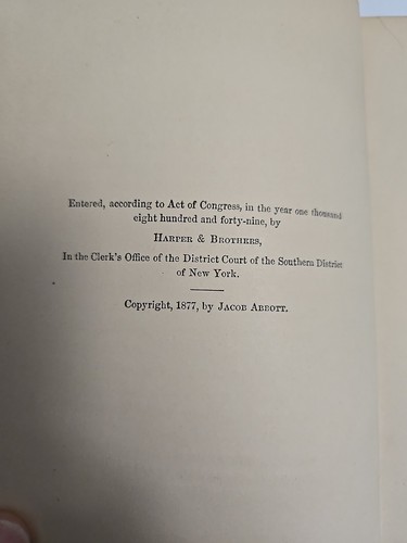 History of Julius Caesar hardcover by Jacob Abbott 1877 Illus. Engravings Maps - Picture 13 of 19