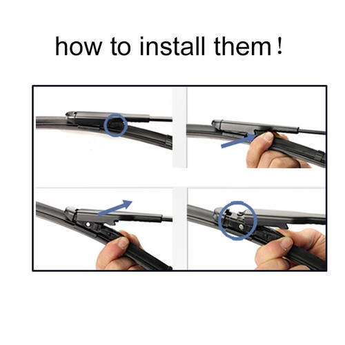 For Chevrolet Aveo Sonic MK2 2012 13 2014 Front Windshield Wiper Blades