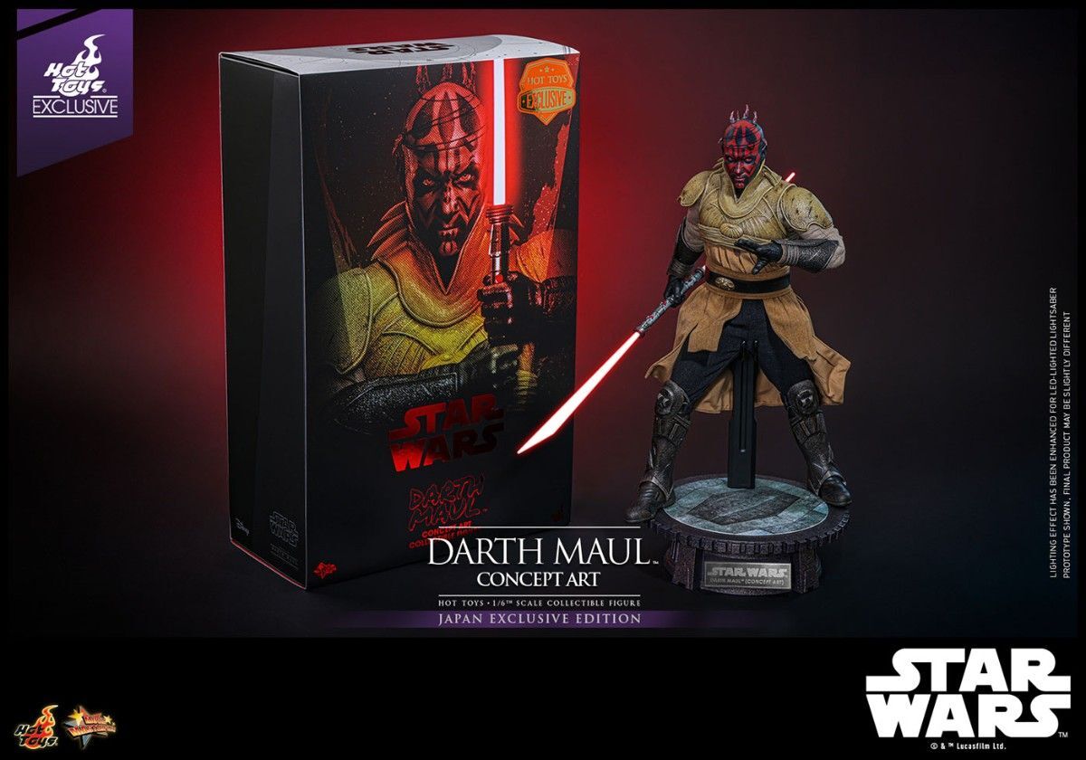 SWCJ StarWarCelebrationJapan 2025 Hot Toys Darth Maul 1/6 Figure +