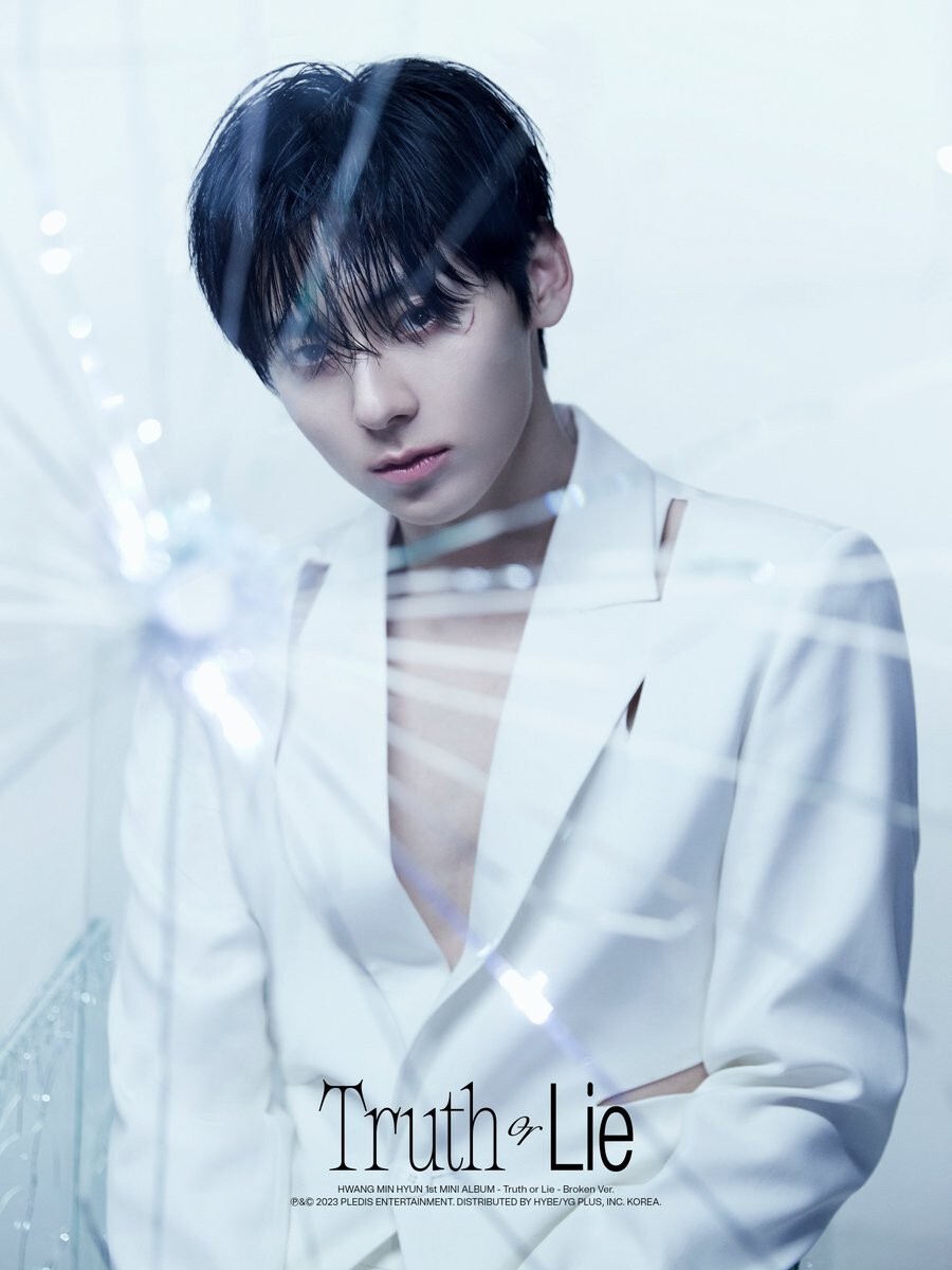 HWANG MIN HYUN NU'EST 1st Mini Album Truth or Lie Random CD+P.Book
