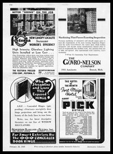 1938 The Fort Meigs Hotel Toledo Ohio Albert Pick Hotels Vintage Print Ad