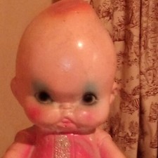 CARNIVAL Kewpie Doll VINTAGE CHALK CIRCUS PRIZE