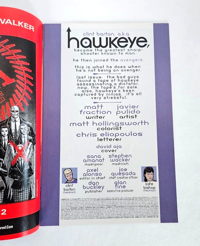 Hawkeye Marvel Comics Direktausgabe 2012 Posten von 5 Ausgaben #1-#5 Erstdruck - Bild 23 von 24
