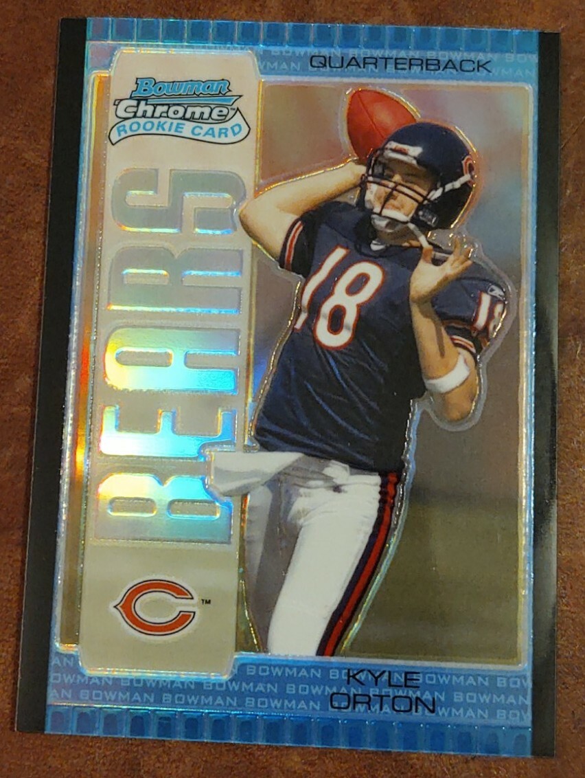 Kyle Orton Bowman Chrome #112 Blue Refractor