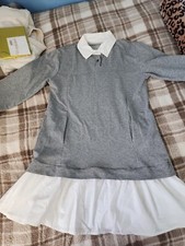 Girls/ladies Shirt Dress Small Formal Collared Jumper Style. 