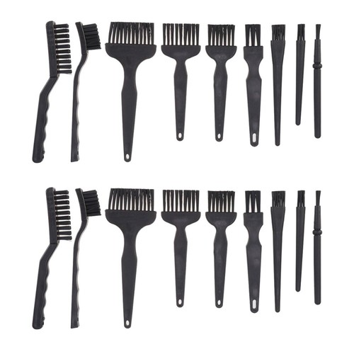 2 Count Clean Dust Brushes Practical Keyboard Cleaning Electronic Components - Afbeelding 10 van 12