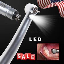 KaV Style Dental Fiber Optic LED E-generator High Speed Handpiece Turbine 4HOLE