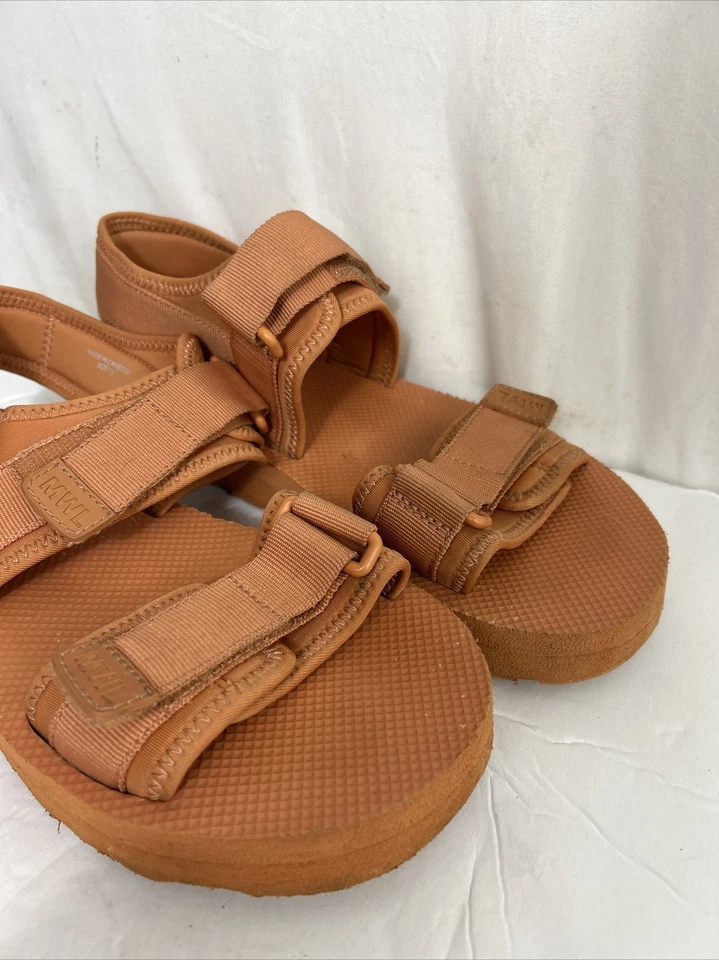 Sandalia Jay de neopreno Madewell The (Re)sourced talla 7,5 arcilla naranja Foto 2 de 4